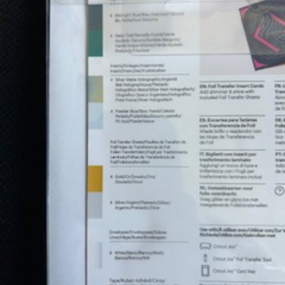 Cricut Joy Foil Insert Cards - Picture 3 of 3